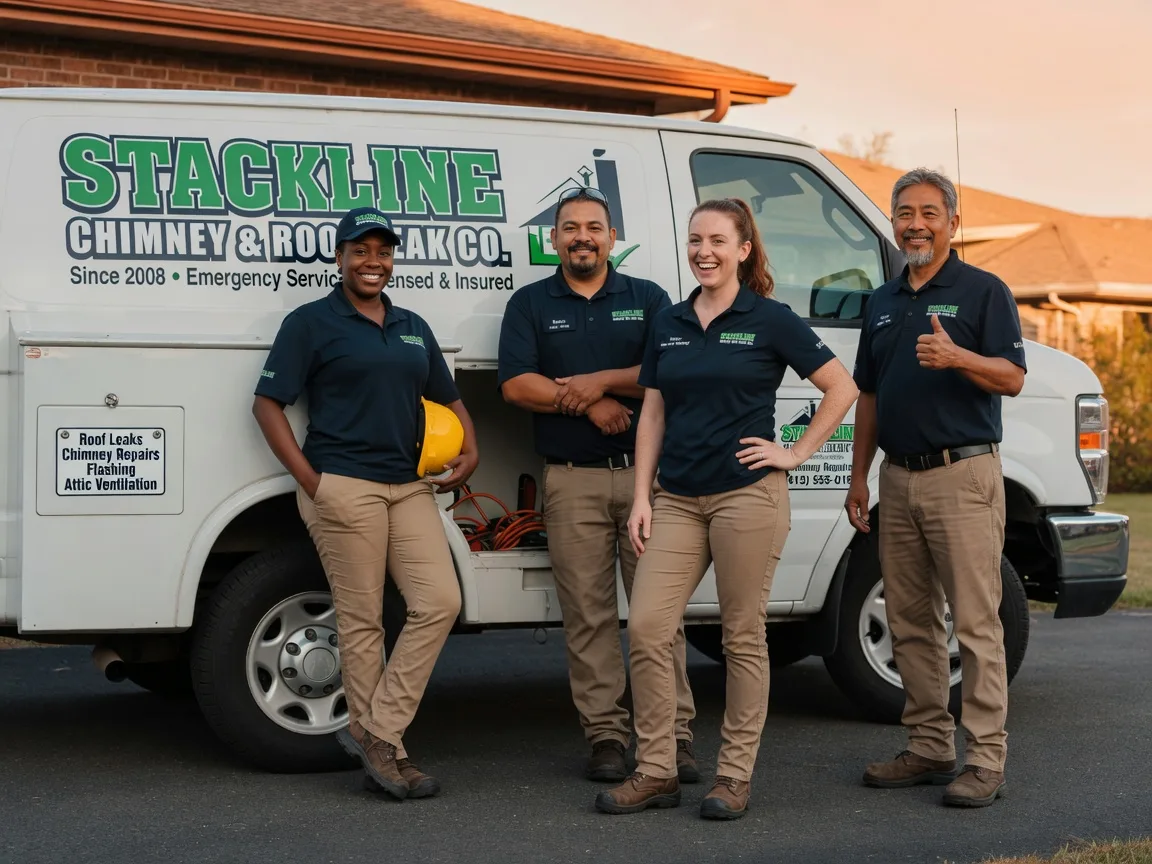 Chimney flashing repair company in Rockbridge, OH